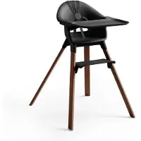 Stokke Clikk kinderstoel Black/Warm Brown