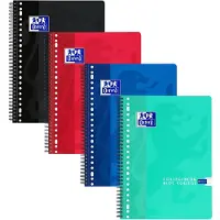 Oxford Collegeblk oxf school a4 rt 10mm 23g 160pag ass | 10 stuks