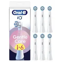 Oral-B 6x Opzetborstels Io Gentle Care Wit 6 Stuks