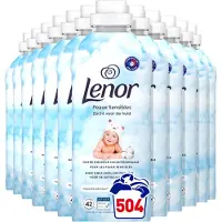 Lenor 12x Wasverzachter Sensitive 42 Wasbeurten 882 Ml