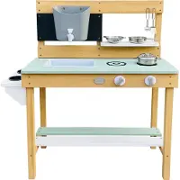 Axi Puck Zand & Water Speelkeuken Bruin/groen