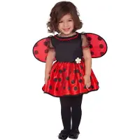 Amscan kostuum lieveheersbeestje voor kinderen 2-3 jaar - verkleedkleding.