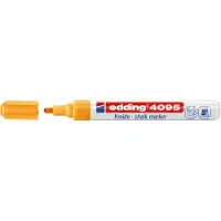 Edding 4095 Krijtmarker Medium Ronde punt 2-3 mm Neon-oranje