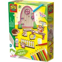 Ses Creative 14038 Deur van Feeën - Geïnspireerd door de Natuur - Creatieve Knutselset voor Kinderen vanaf 5 Jaar - Inclusief alles wat nodig is voor creatief spel - Perfect voor magie-liefhebbers