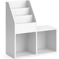 Vicco Luigi Boekenkast – 72 x 79 cm Wit
