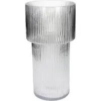 HD Collection Vaas Stripe Glas 14.5x14.5x29cm