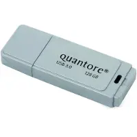 Quantore USB-stick 3.0 Quantore 128GB zilver