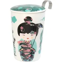 Eigenart - Theebeker Teaeve - Geisha design - Dubbelwandig porselein