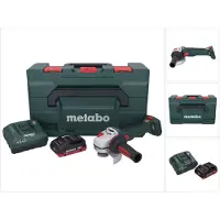 Metabo WB 18 LT BL 11-125 Quick Akku Winkelschleifer 18 V 125 mm Brushless + 1x Akku 4,0 Ah + Ladeg