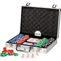 Clown Games Poker set alu koffer 200 dlg