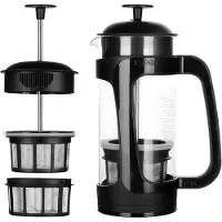 Espro Cafetière PRESS P3 530 ml, zwart, glas / plastic,