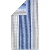 Cawö Douchelaken Noblesse Harmony Stripes Sky 80 x 160 cm