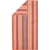 Cawö Douchelaken Cawö Unique Stripes Coral (70 x 140 cm)