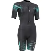 Zoggs Pacer Tour Woman Short Sleeve Shorty Grijs L Vrouw