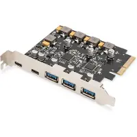 Digitus DS-30222 5 poorten PCI Express kaart PCIe