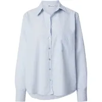 ONLY Blouse 'ONLAlina' lichtblauw / wit