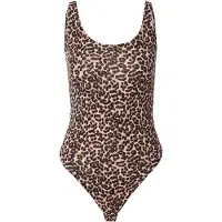 ONLY Shirt body 'ONLLove' beige / zwart