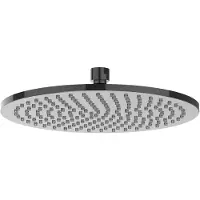 Ivy Aia Toebehoren Hoofddouche medium 25cm met antikalk nozzels Zwart chroom PVD