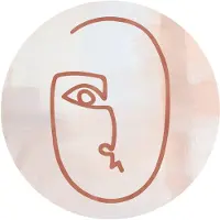 Praxis Rond Decoratief Paneel Abstract Front Ø50cm Mdf