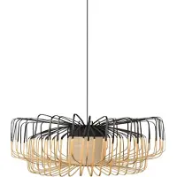 Forestier Bamboo XXL Up & Down Hanglamp Black
