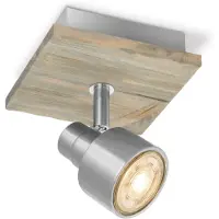 Home Sweet Home Ledspot Drift Mat Staal 5,8w