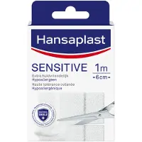 Hansaplast 2x Sensitive 6 Cm