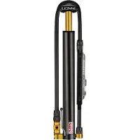 Lezyne Micro Floor Drive Digital HVG Voetpomp (Max 90 psi / 6,2 bar) Zwart
