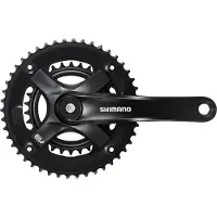 Shimano Crankstel Tourney Ty501 46-30t 7/8s 170 Mm Zwart