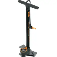 Sks AIRKOMPRESSOR 10.0 Vloerpomp Zwart Oranje (Multivalve)-one size