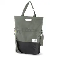 URBAN PROOF Shopper Enkele Fietstas - 20L - Groen/Grijs - Gerecyceld