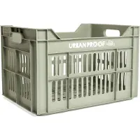 URBAN PROOF Fiets Gerecyclede fietskrat Click 30 liter - Mistig Mintgroen