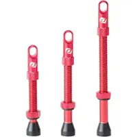 Syncros Paar Presta Tubeless ventielen Rood || Maat: 60 mm