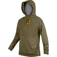 Endura - Trailster Tech Hoodie - Hoodie L, olijfgroen