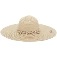 GUESS Fedora Hat Hoeden Dames - Beige - Maat M