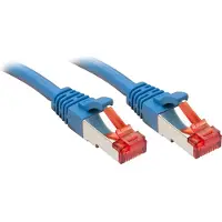 Lindy RJ-45 Cat.6 S/FTP 0.5m netwerkkabel 0,5 m Cat6 S/FTP (S-STP) Blauw