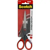 Scotch Precision Schaar Geschikt voor rechts- en linkshandigen 180 mm RVS (Roestvrij staal) Grijs, rood 1447