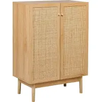 Beliani NIVO - Sideboard-Lichte houtkleur-Vezelplaat