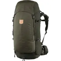 Fjällräven Sportrugzak 'Keb 52' kaki / oranje
