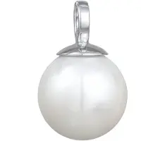 Nenalina Hangers 'Perle' zilver / parelwit