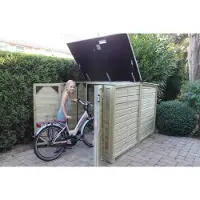 Lutra Lutrabox Tuinkast Fietsberging 125x215x141cm
