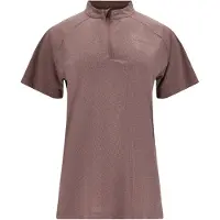Endurance - Women's Crow Melange Cycling/MTB S/S Shirt - Fietsshirt 36, bruin