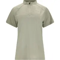 Endurance - Women's Crow Melange Cycling/MTB S/S Shirt - Fietsshirt 38, grijs