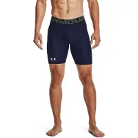 Under Armour HeatGear Slidingbroekje Donkerblauw Zwart Wit