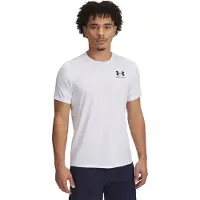Under Armour HeatGear Fitted Ondershirt Wit Zwart