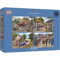 Gibsons The Evacuees Puzzel (4 x 500 stukjes)