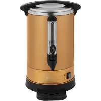 Royal Catering koffieapparaat - 14 L - goudkleurig -