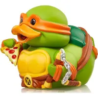 Numskull Teenage Mutant Ninja Turtles Tubbz PVC-figuur Michelangelo, verpakte editie, 10 cm