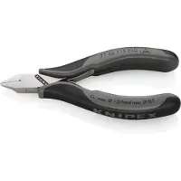 Knipex Zijsnijtang spitse platte kop 115 mm ESD - 7752115ESD