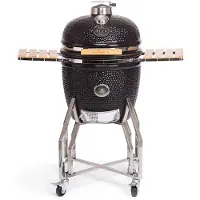 Yakiniku Large Kamado Compleet Ø49cm + Onderstel en zijtafels