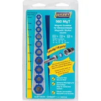 Hazet 960MGT 960MGT Magneetinzet voor steeksleutel 10 mm, 11 mm, 12 mm, 13 mm, 14 mm, 15 mm, 16 mm, 17 mm, 18 mm Aandrijving 1/2 (12.5 mm) 1 stuk(s)